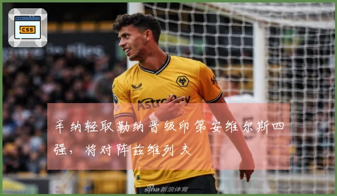 辛纳轻取勒纳晋级印第安维尔斯四强，将对阵兹维列夫