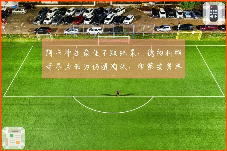 阿卡冲击最佳不败纪录，德约科维奇尽力而为仍遭淘汰，印第安男单八强揭晓